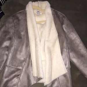 Cache |  silver fur jacket